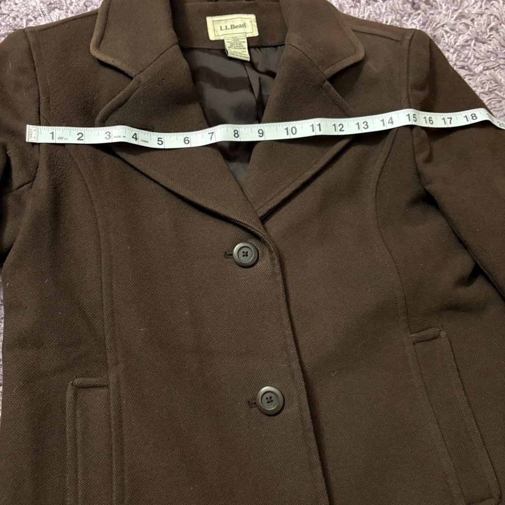 Vintage L. L. Bean Overcoat/Peacoat - Picture 5 of 8